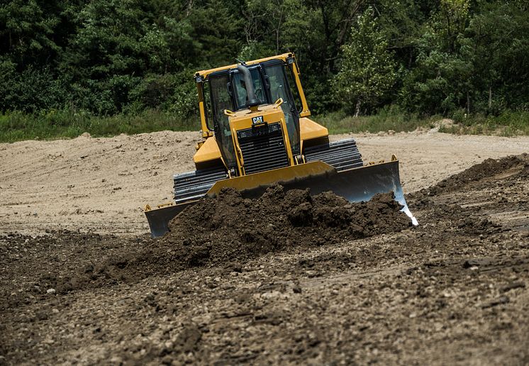 Cat D6N bandschaktare - framifrån