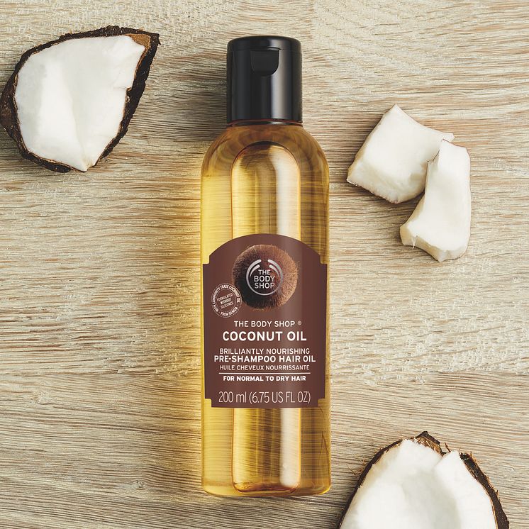 Coconut Oil, pre-shampoo hair oil