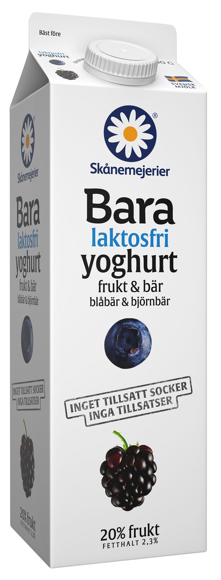 BARA laktosfri blåbär och björnbär 