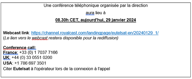 Appel conference téléphonique