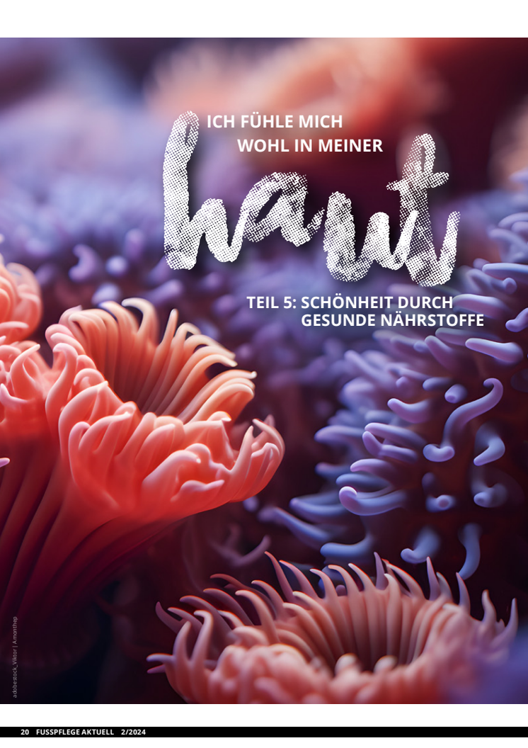 Ich fühle mich wohl in meiner Haut Teil 5: Schönheit durch gesunde Nährstoffe