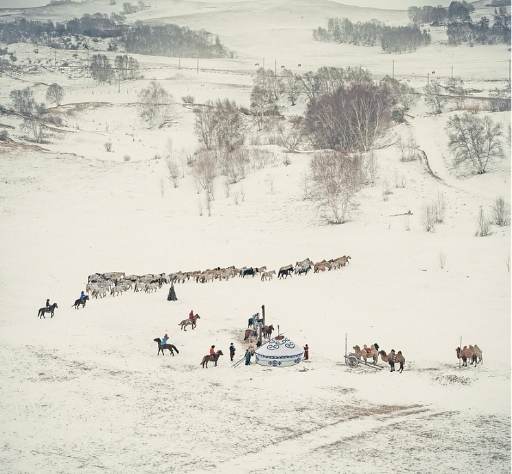 “Mongolian Yurt” by Daolai