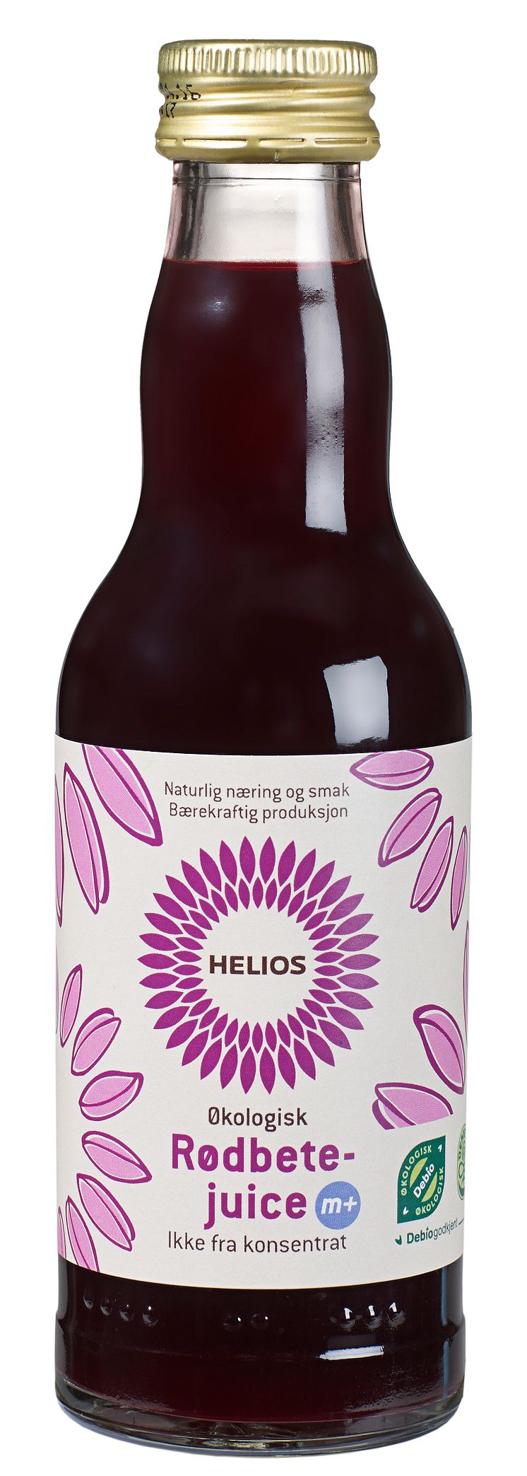 Helios rødbetejuice m+ liten økologisk demeter 0,2 l