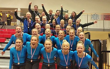 Örebro GF KIF silver NM 2015 och Höganäs GF brons NM 2015