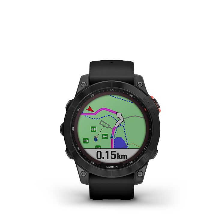 Garmin_fenix 7 Solar_schwarz_schiefergrau