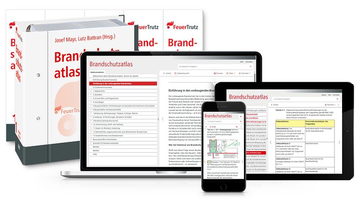 Brandschutzatlas jetzt auch online verfügbar