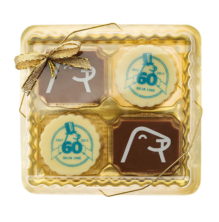 Schokolade aus der Schokoladenfabrik „Kultasuklaa“ 