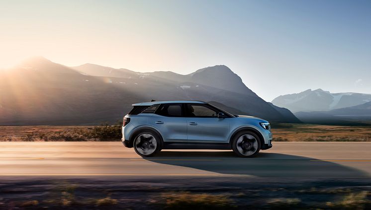 2023 Ford Ny elektrisk Explorer bilder fra Norge (4)