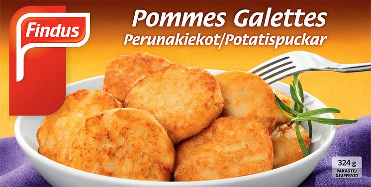 Findus Pommes Galettes Perunakiekko 324 g