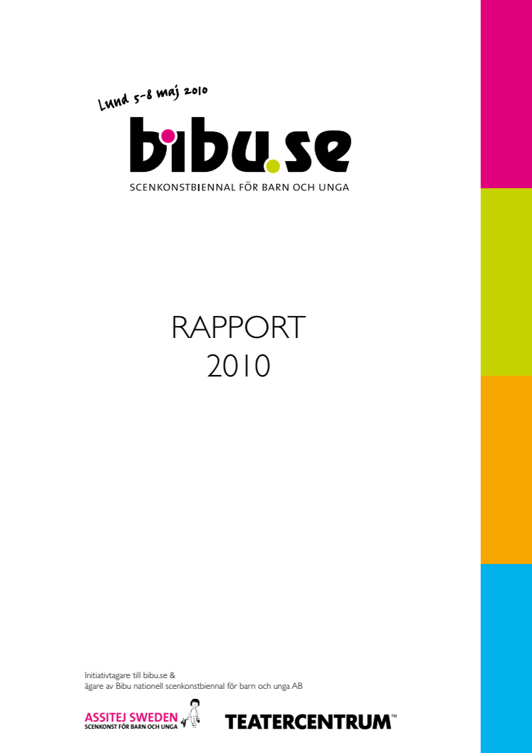 Rapport om bibu.se 2010