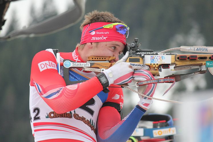 Lars Gunnar Skjevdal,skytebane,jaktstart menn junior,junior-vm 2016