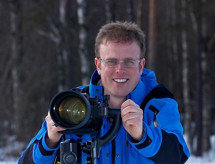 Skellefteås kända naturfotograf Peter Lilja