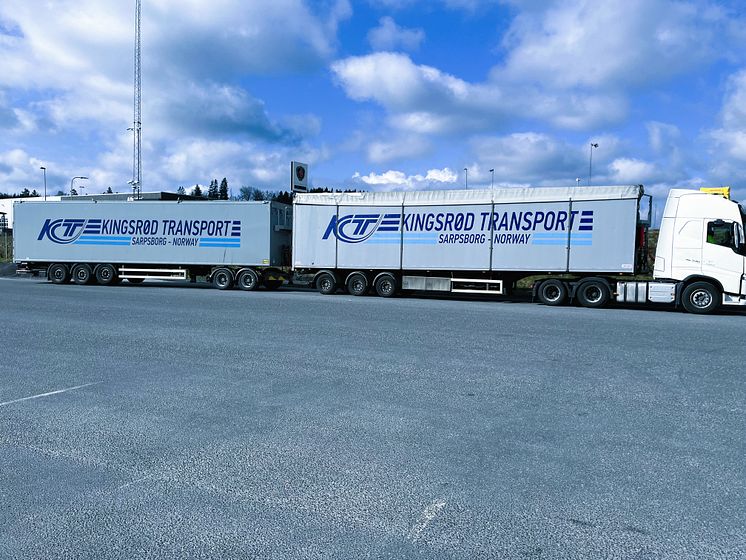 Kingsrød Transport - HCT vogntog