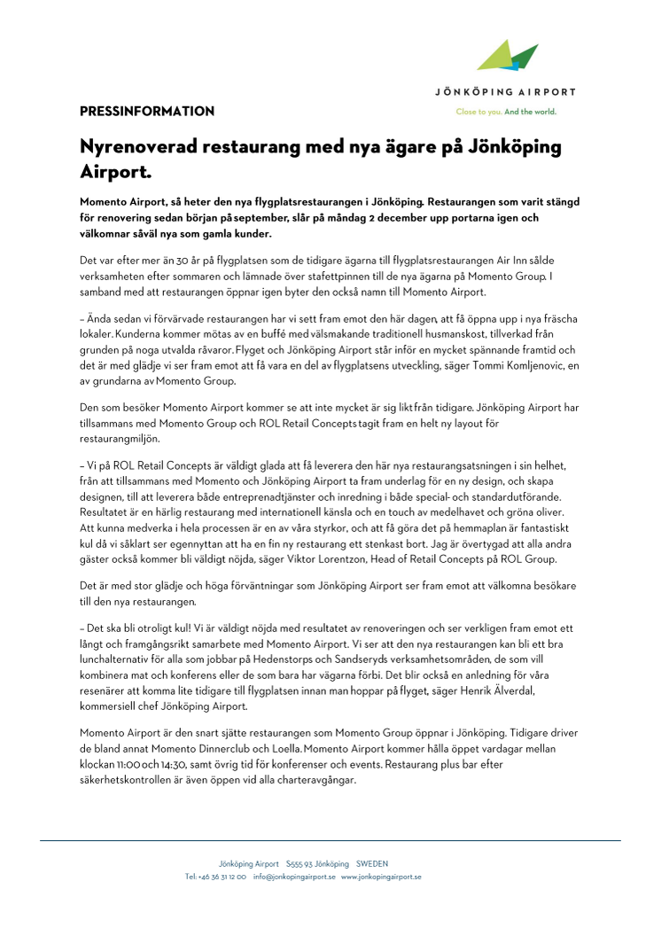 Nyrenoverad restaurang med nya ägare på Jönköping Airport.pdf