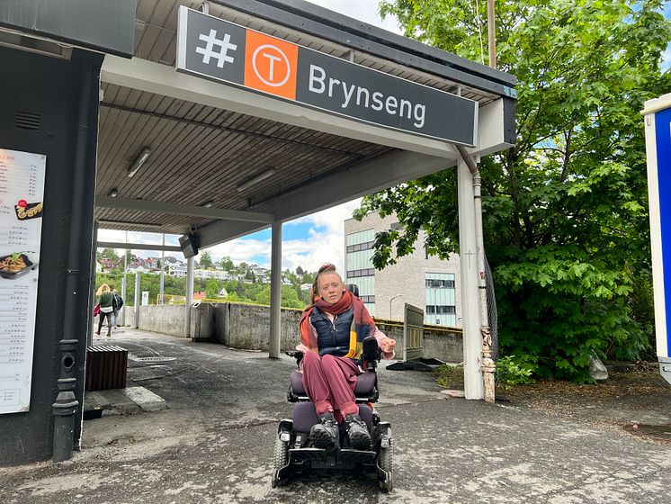 Ida på Brynseng stasjon
