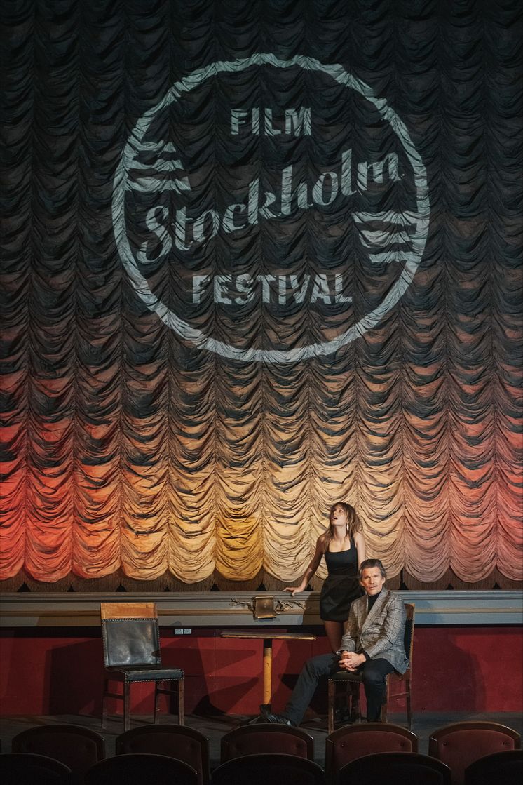 Maya & Ethan Hawke at Skandia / Stockholm Filmfestival