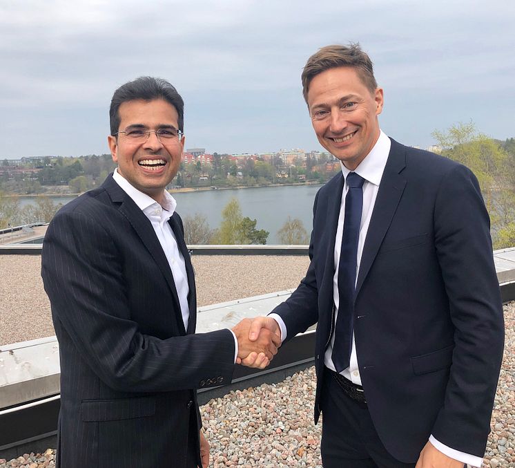 Amit Bajaj, TCS och Mattias Forsberg, SAS