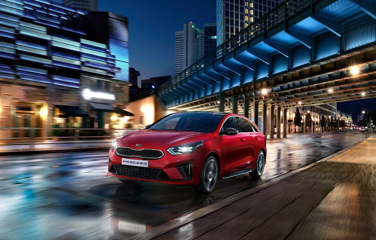 Kia ProCeed dynamic front