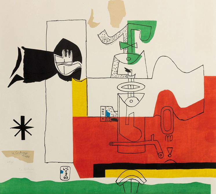 Totem, 1963. Le Corbusier,  ©FLC/BONO, Oslo kommunes kunstsamling.