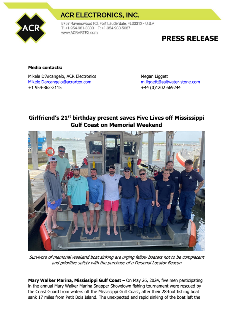 Girlfriend’s 21st Birthday Present Saves Five Lives off Mississippi Gulf Coast on Memorial Weekend.pdf