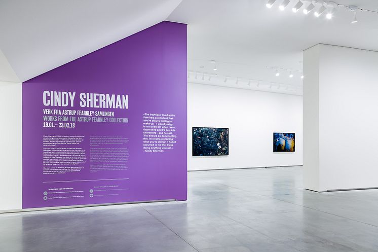 Cindy Sherman Installations photos