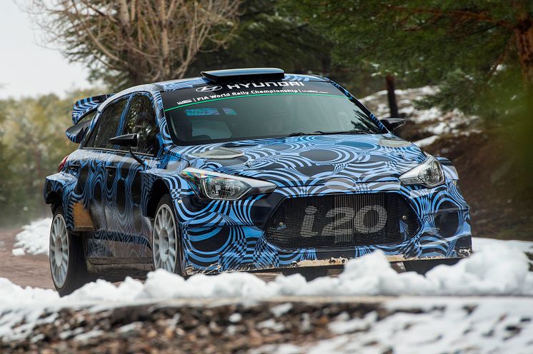 Nya generationens Hyundai i20 WRC