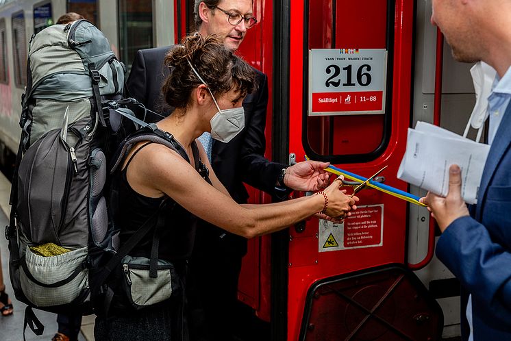 Bandklippning_Berlin Gesundbrunnen