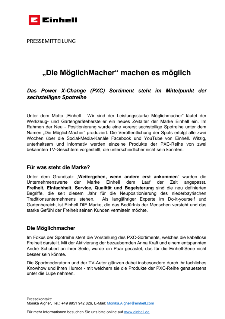 "Die MöglichMacher" machen es möglich