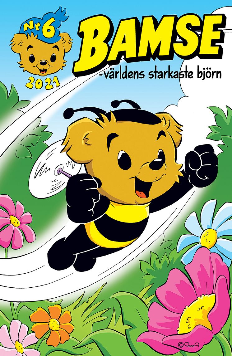 Omslag Bamse nr6