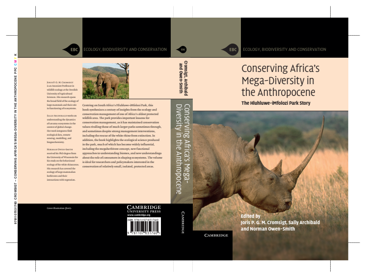 New book on famous African wildlife park