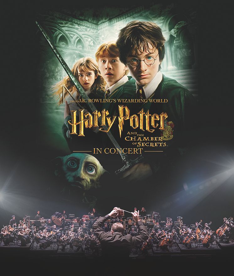 Filmkonserten Harry Potter och Hemligheternas Kammare™ till Malmö Live i höst