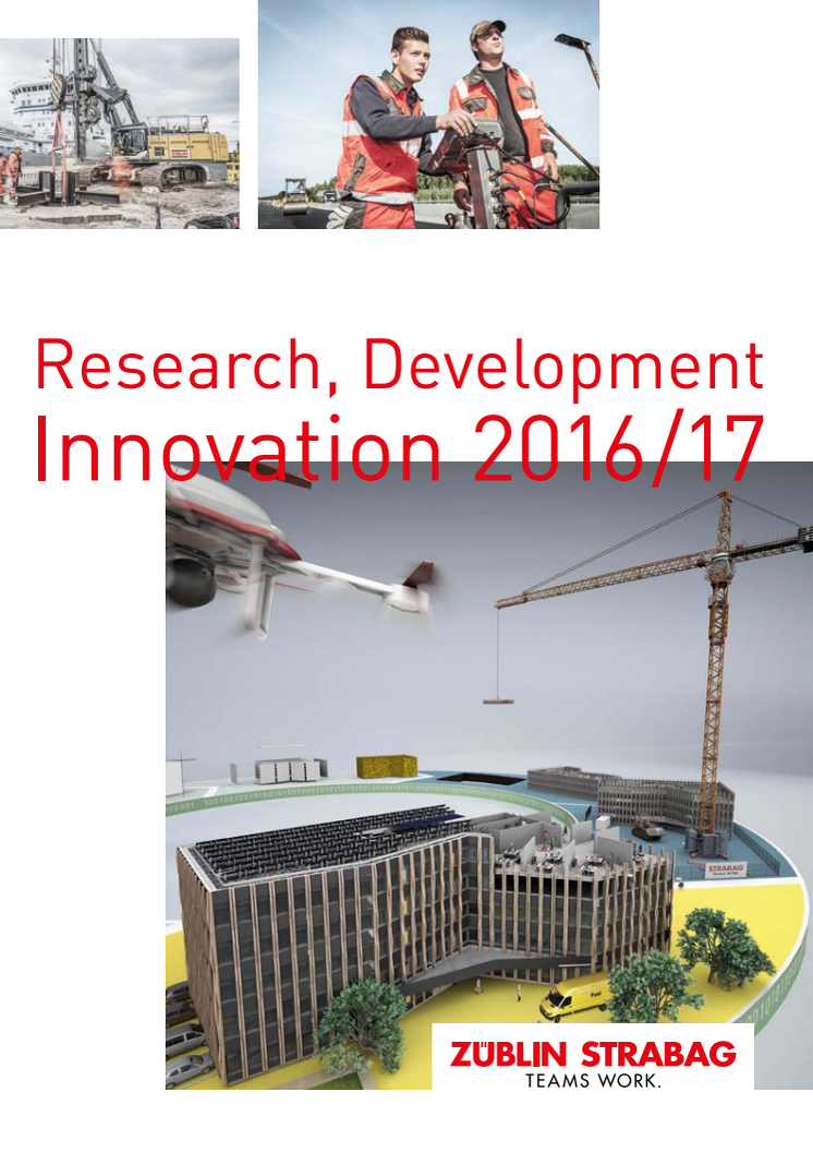 STRABAG und ZÜBLIN: Research, Development, Innovation (2016/2017)