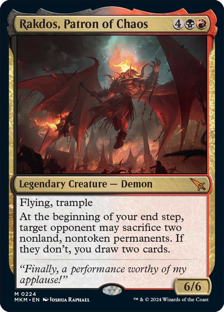 Rakdos, Patron of Chaos 0224