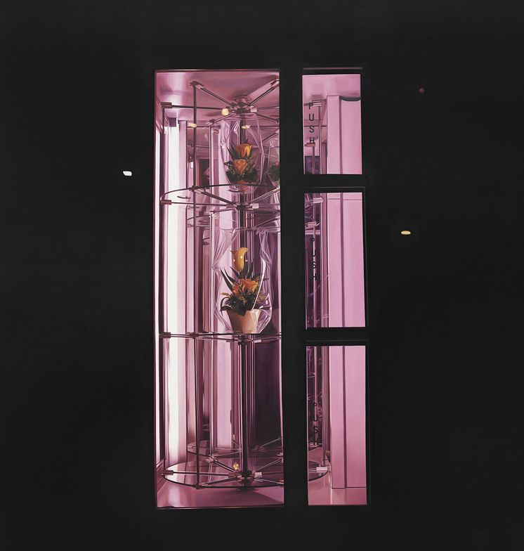 Till Rabus, Automate à fleurs / flower night-dispenser, 2009