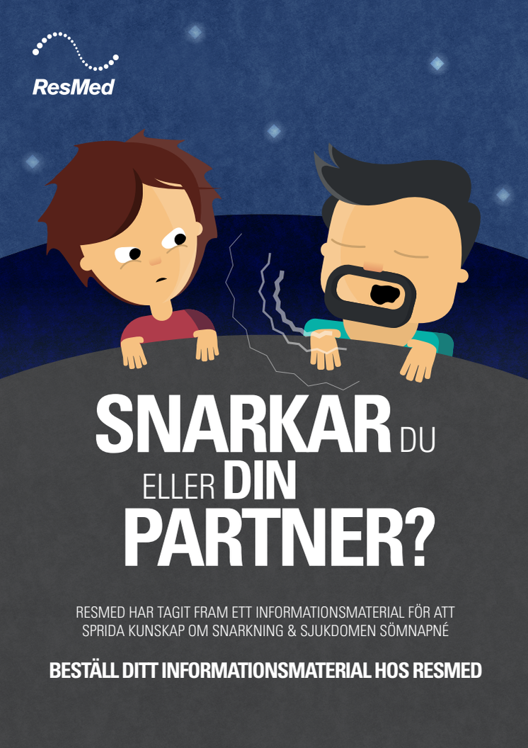 Snarkar du eller din partner? Ett informationsmaterial om snarkning & sömnapné
