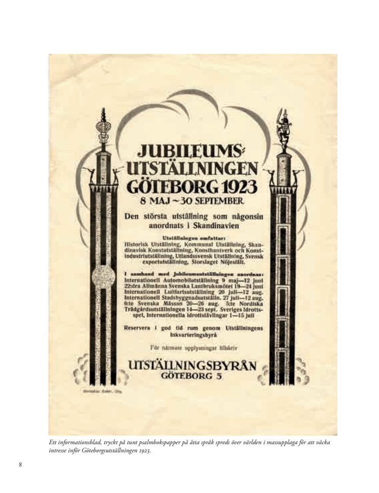 Göteborgsutställningen - utdrag ur boken 1