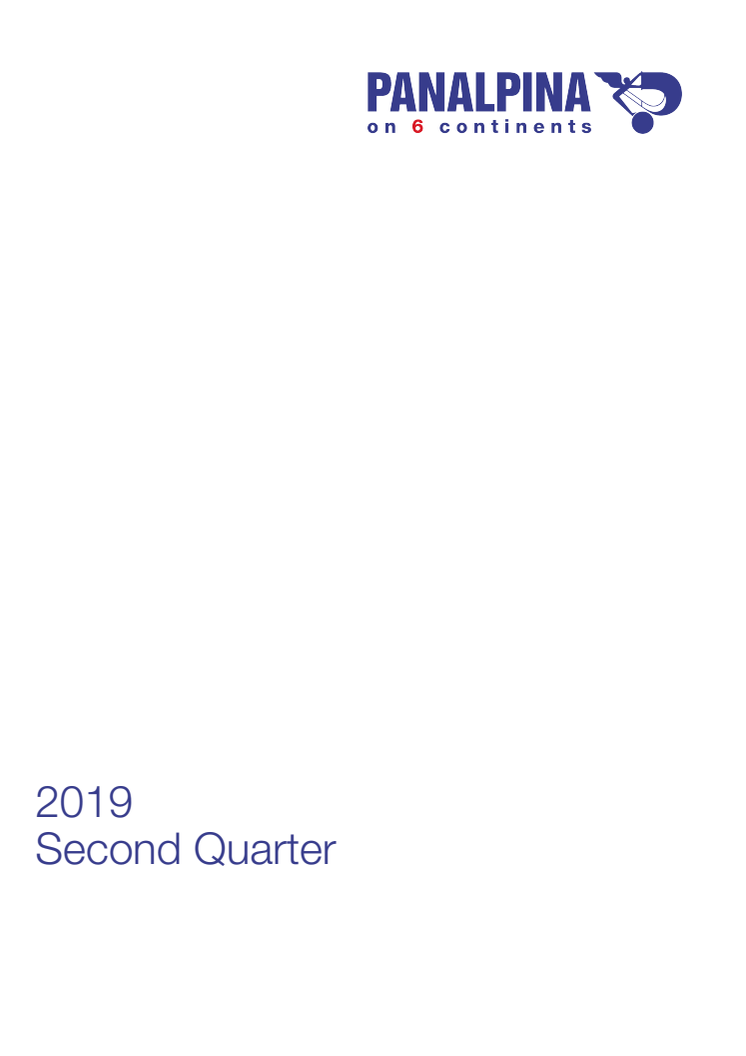 Half-year Results 2019 – Consolidated Financial Statements