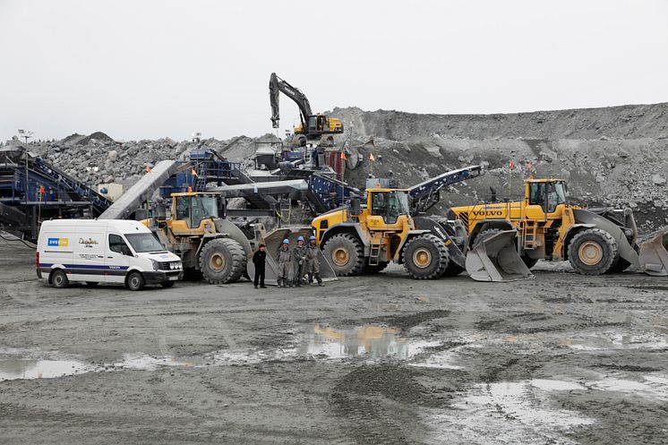 Bottnia Kross - 60 miljoner investerat i maskiner och krossverk för Aitikgruvan