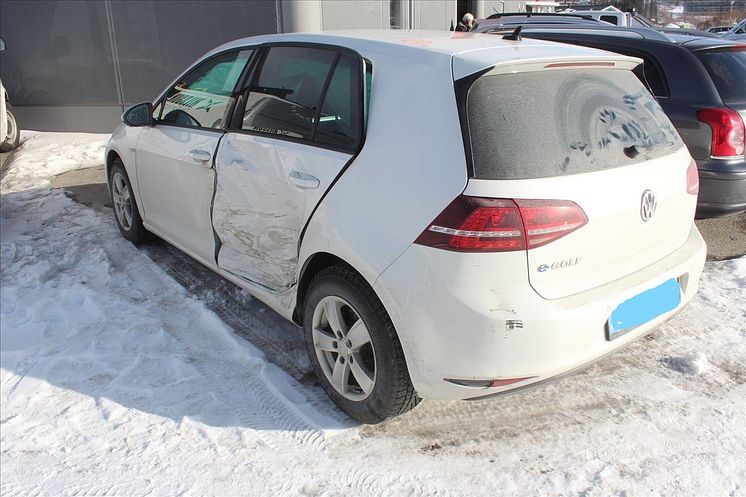 Bil som er bulket