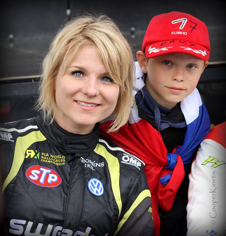 Ramona Karlsson kryddar het RallyX-final