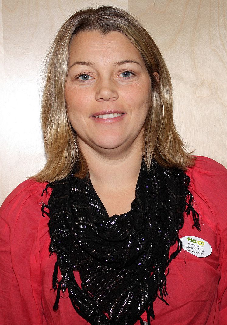 Ulrika Karlsson, verksamhetschef, hemtjänst och personlig assistans