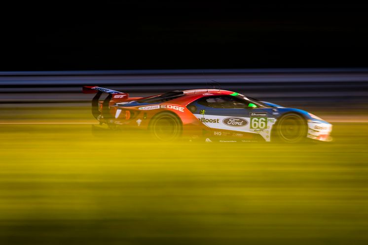 The 66 Ford GT at Le Mans