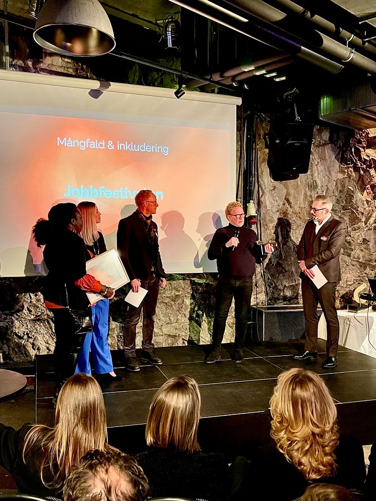Vinnare kategorin Mångfald & inkludering - SM i Employer Branding - Magnet Awards 2023