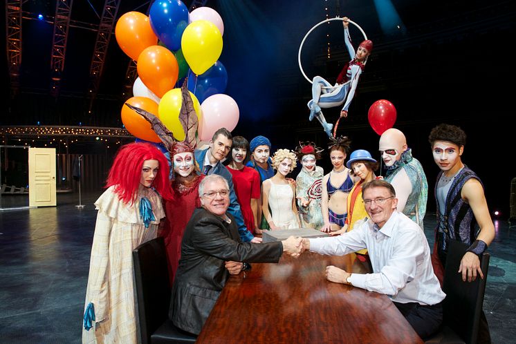 Official Logistics Partner for Cirque du Soleil