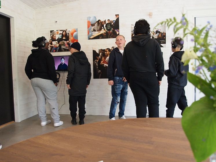 Elever från Nydalaskolan i Malmö