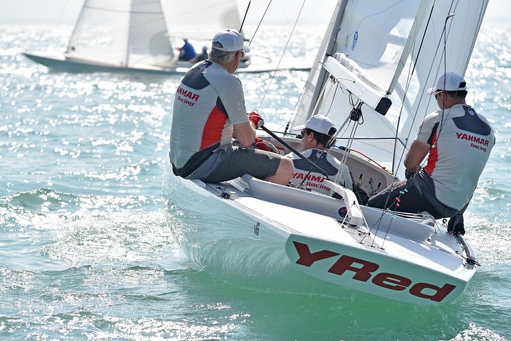 Hi-res image - YANMAR - YANMAR has revived its Dragon Class yacht racing team, YANMAR Racing