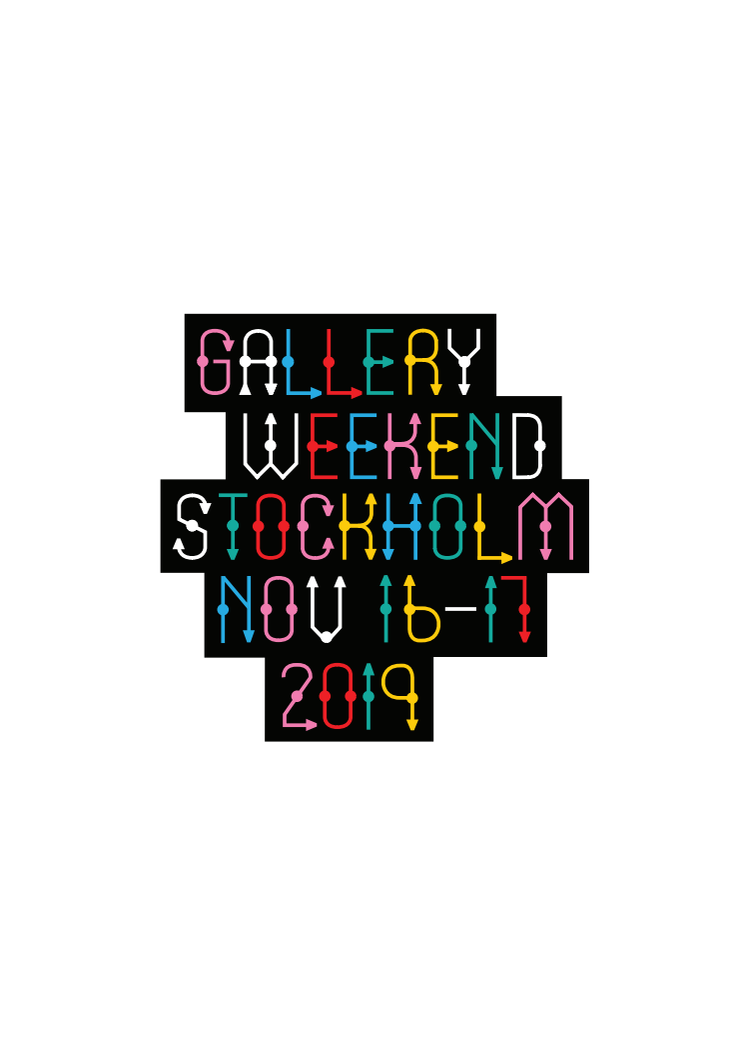 PREMIÄR FÖR GALLERY WEEKEND STOCKHOLM, 16 - 17 NOVEMBER, 2019