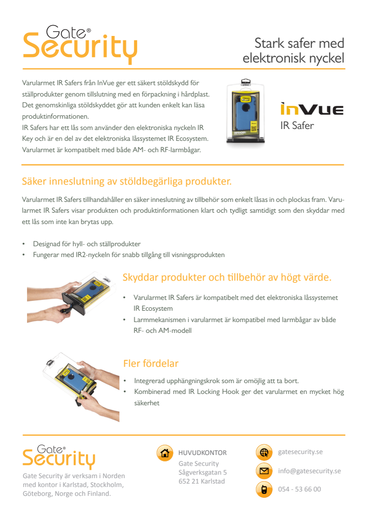 PDF: Stark safer med elektronisk nyckel 