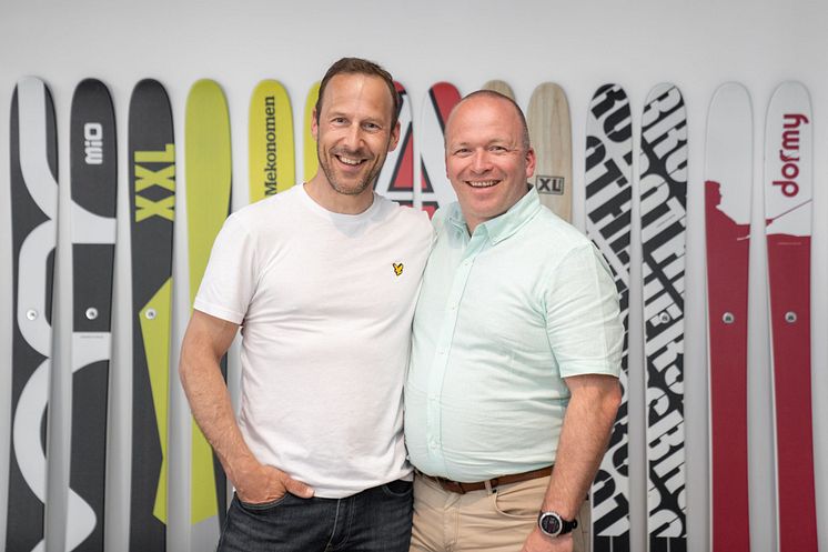 Fredrik Hrdlicka och Petter Sørby