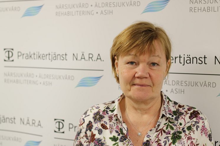 Maria Holmberg, vd, Praktikertjänst N.Ä.R.A.